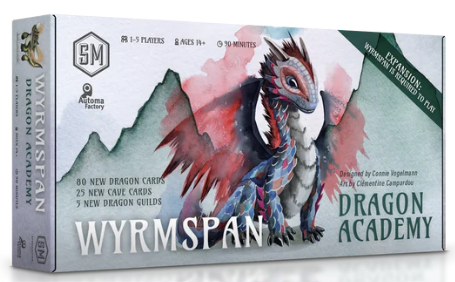 Wyrmspan Dragon Academy Expansion 14+ 1-5 Players