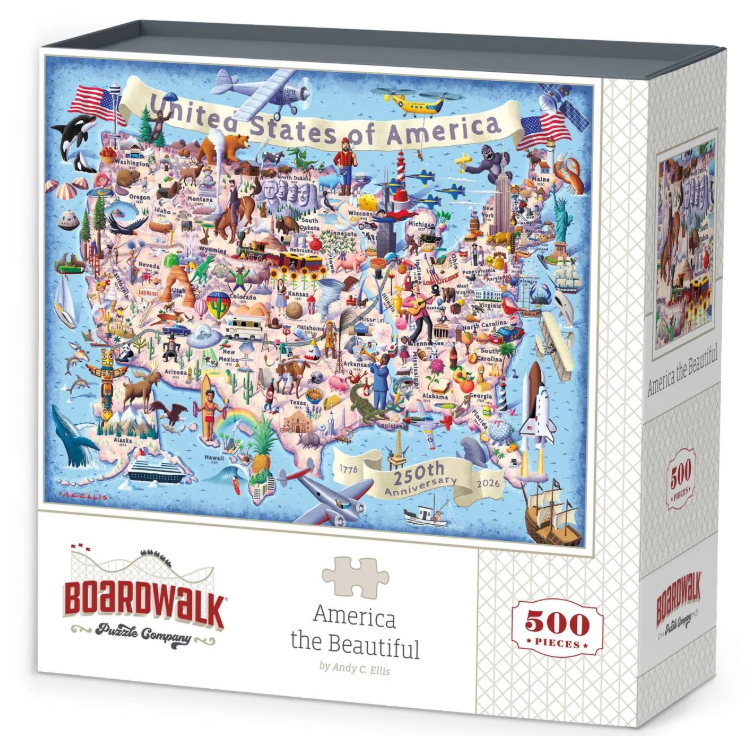 America The Beautiful, 250th Anniversary, Special Edition Collection, 500 pc