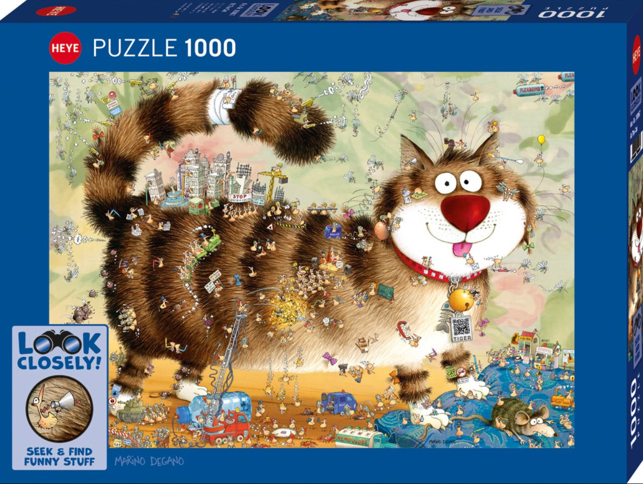 At The Cat 1000 Pc Seek & Find