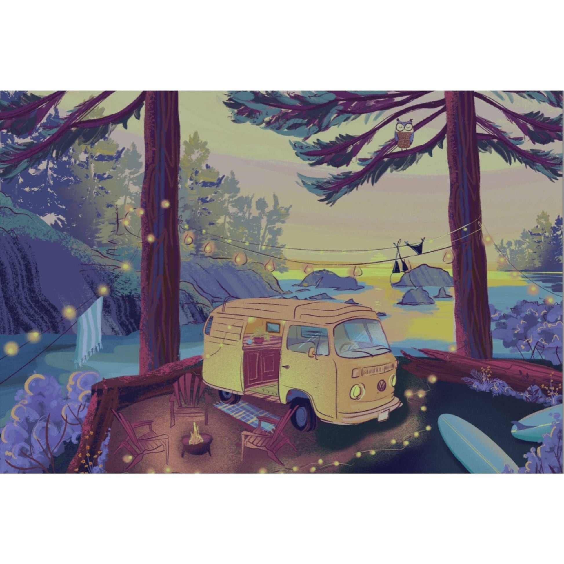 Twilight Campsite 1000 pc