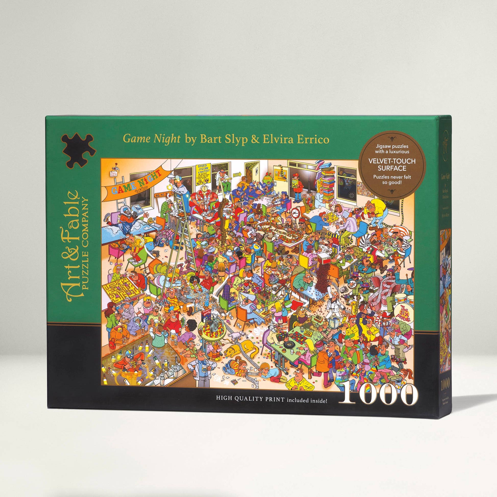 Game Night 1000 pc Velvet-Touch