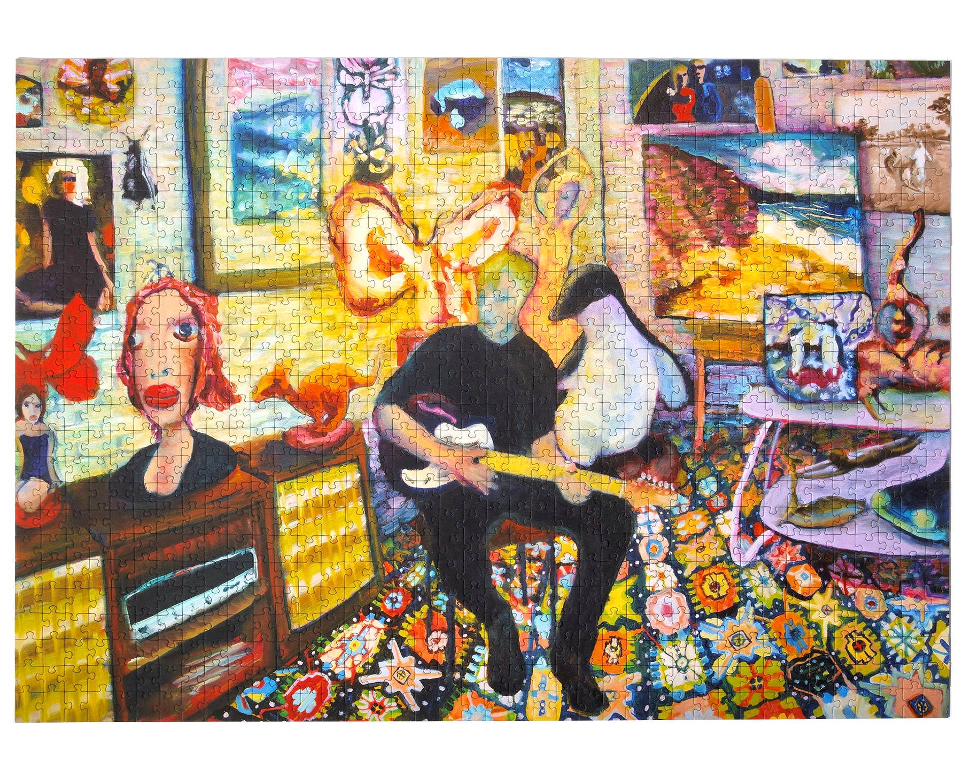 Penguin in the Room 1000 pc Velvet-Touch