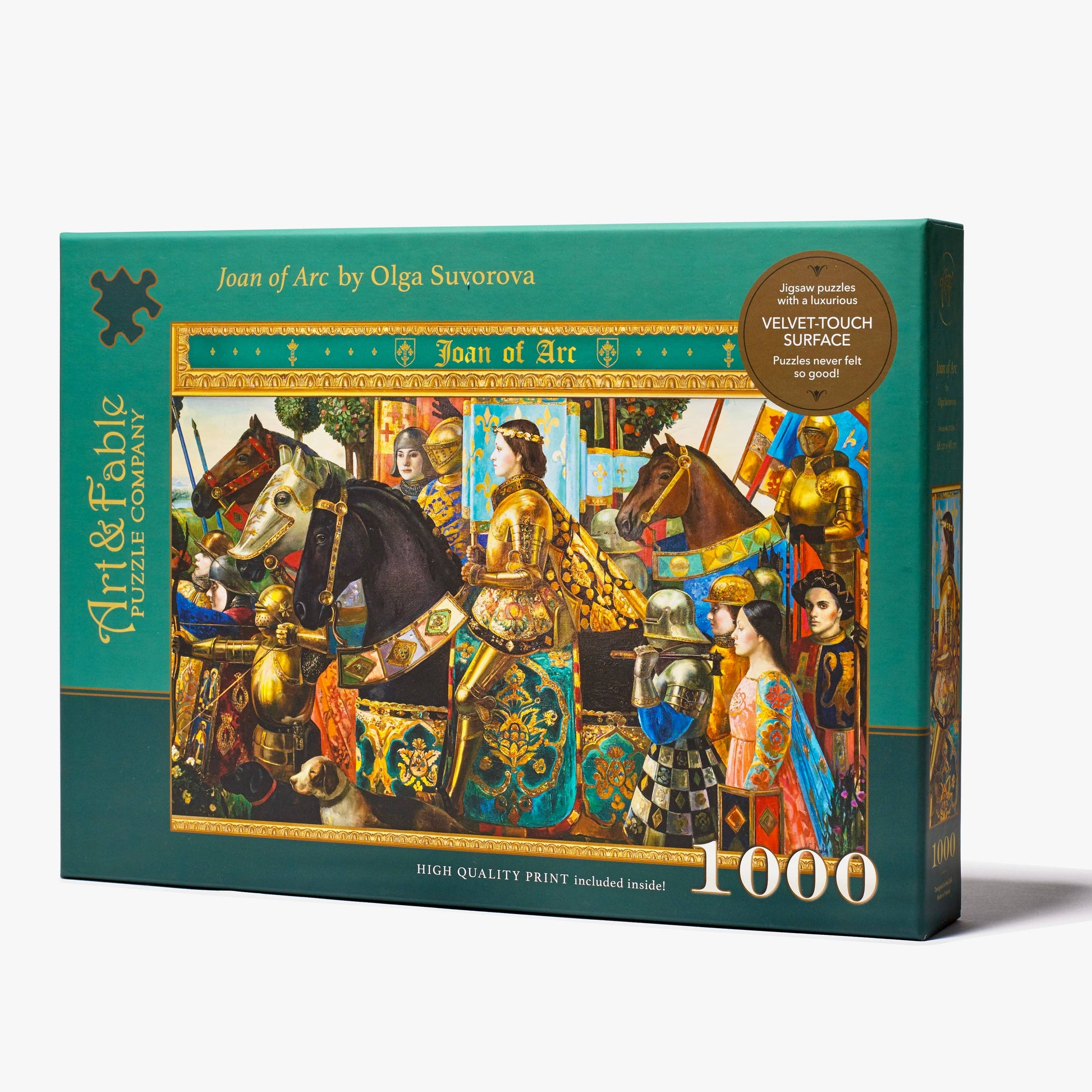 Joan of Arc 1000 pc Velvet-Touch