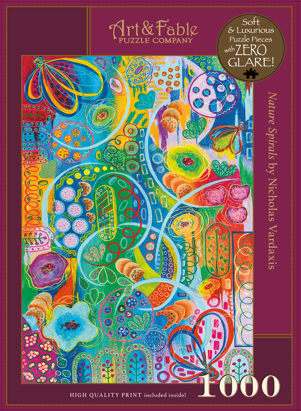 Nature Spirals 1000 pc Velvet-Touch