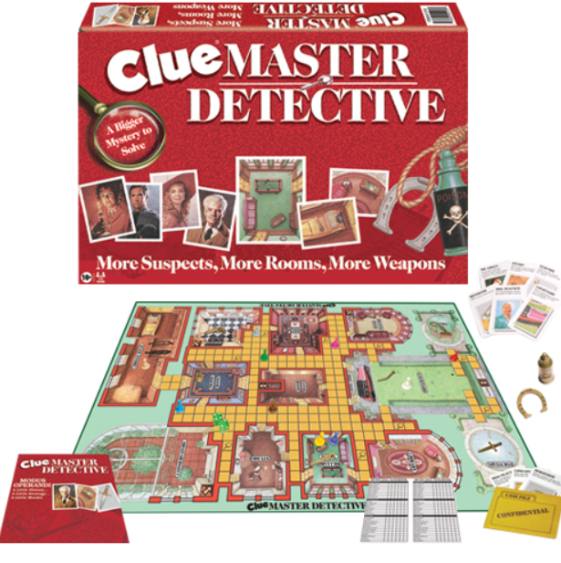 Clue Master Detective 10+ 3-10 players
