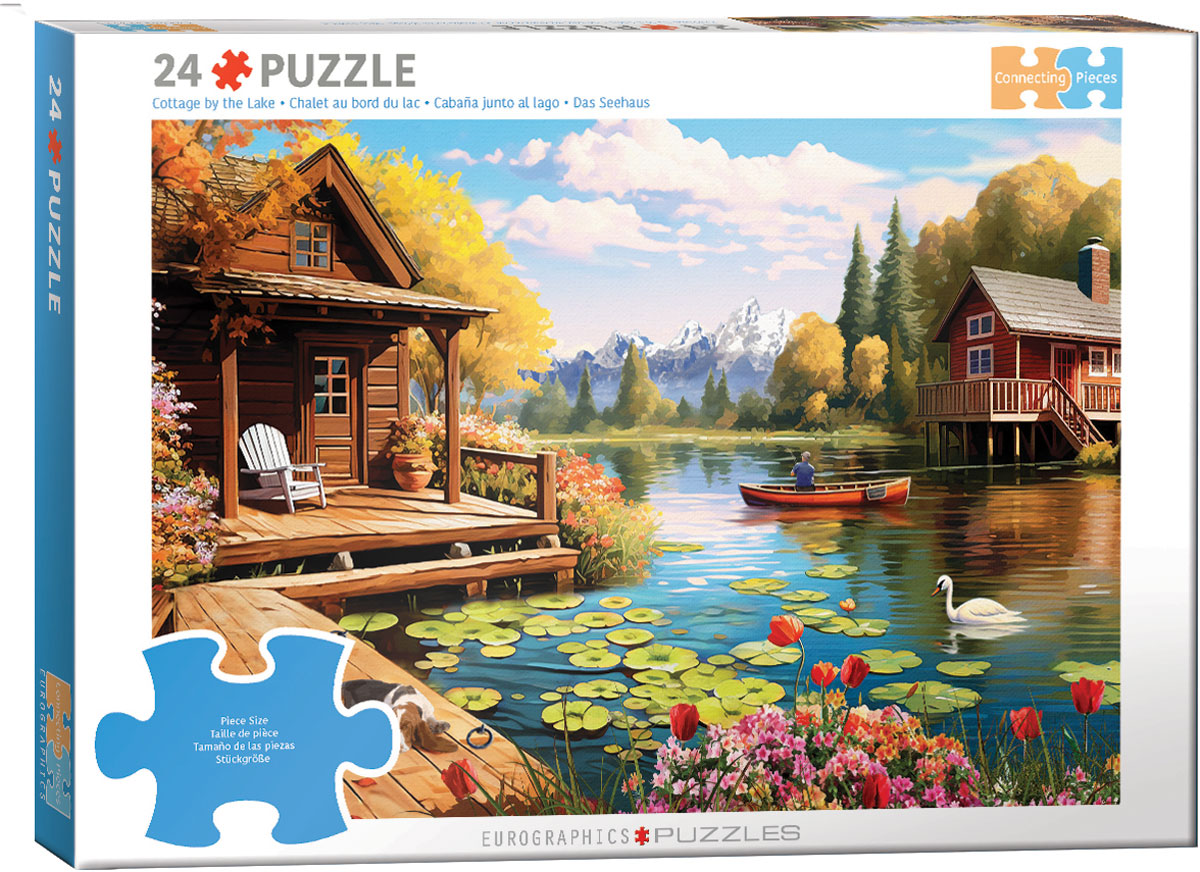 Cottage by the Lake 24 pc Large