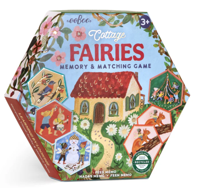 Cottage Fairies Memory Matching Game 3+