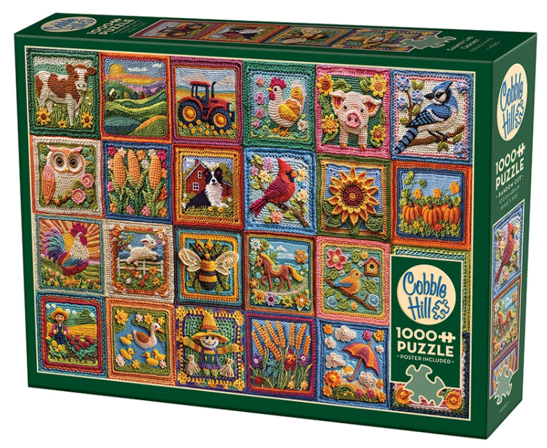 Country Life Crochet 1000 Pc