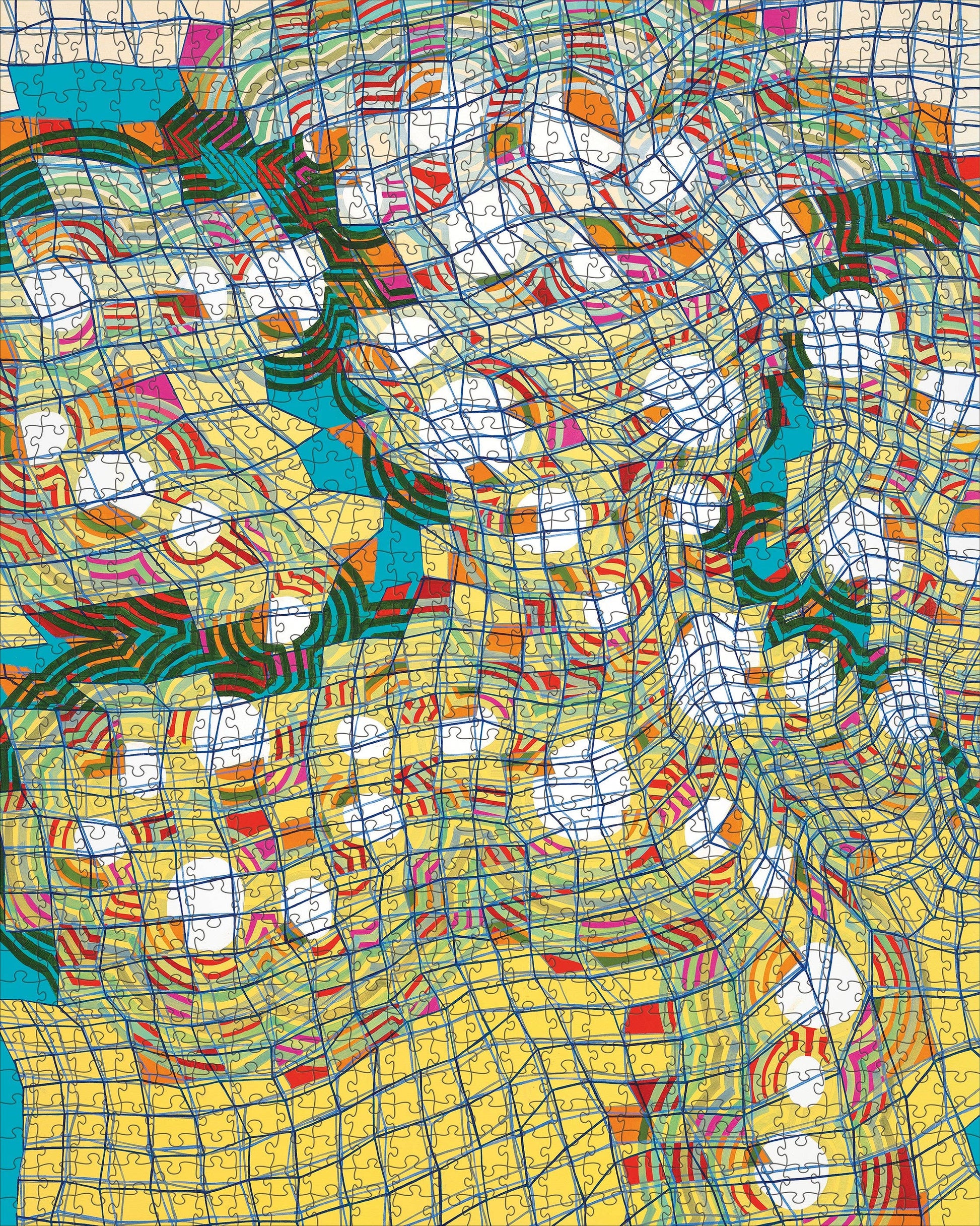 Lisa Corinne Davis: Beguiling Basis 1000-Piece Jigsaw Puzzle