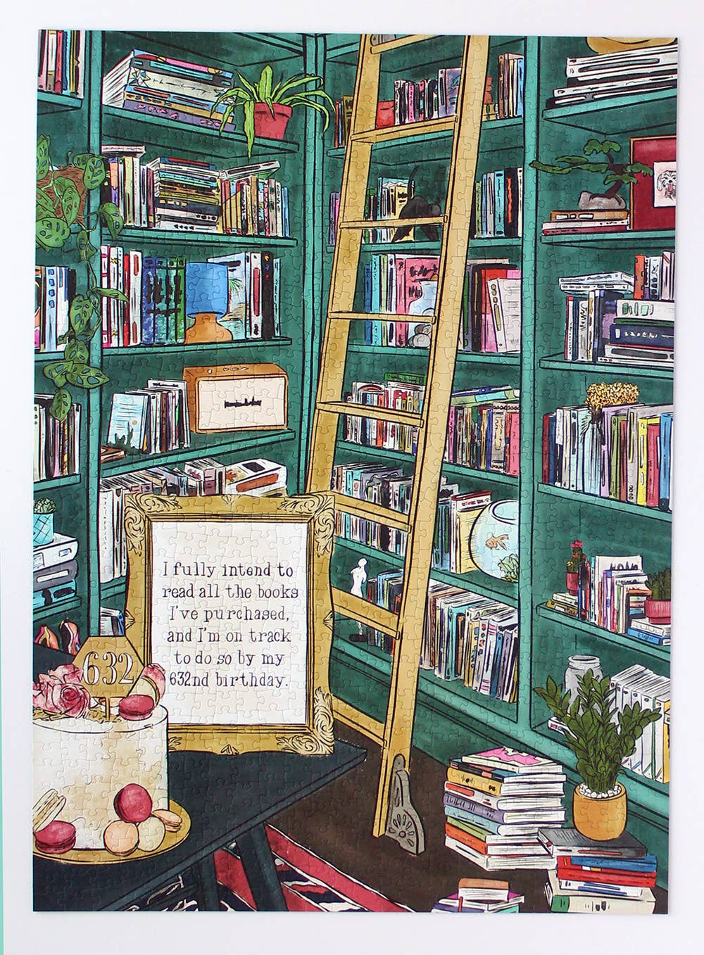I Fully Intend to Read All the Books 1000 pc