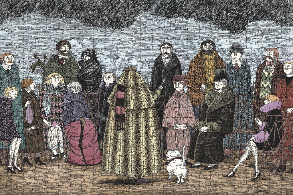Edward Gorey: The Awdrey-Gore Legacy 500-Piece Jigsaw Puzzle