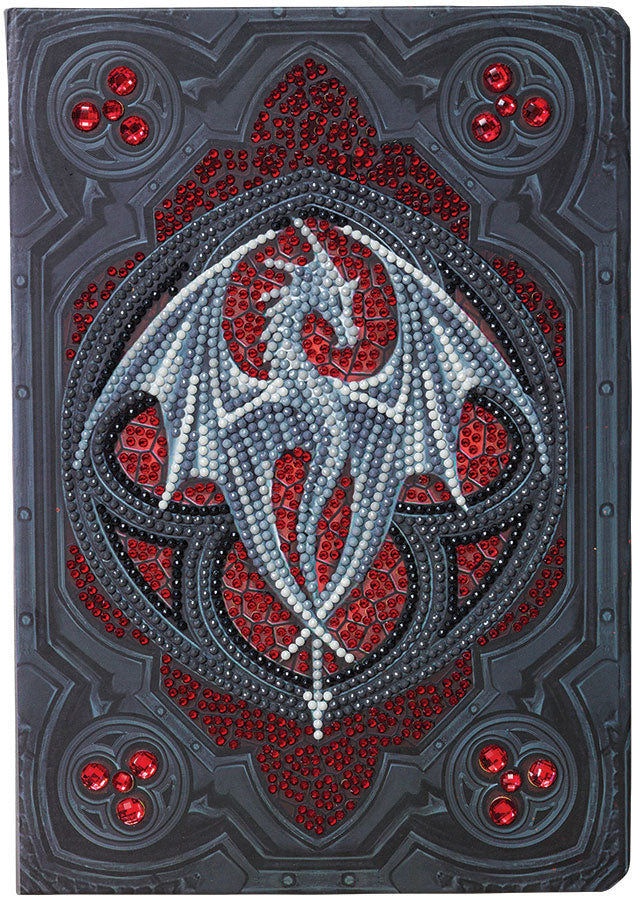 Dragon Valour Crystal Art Notebook Kit 8+