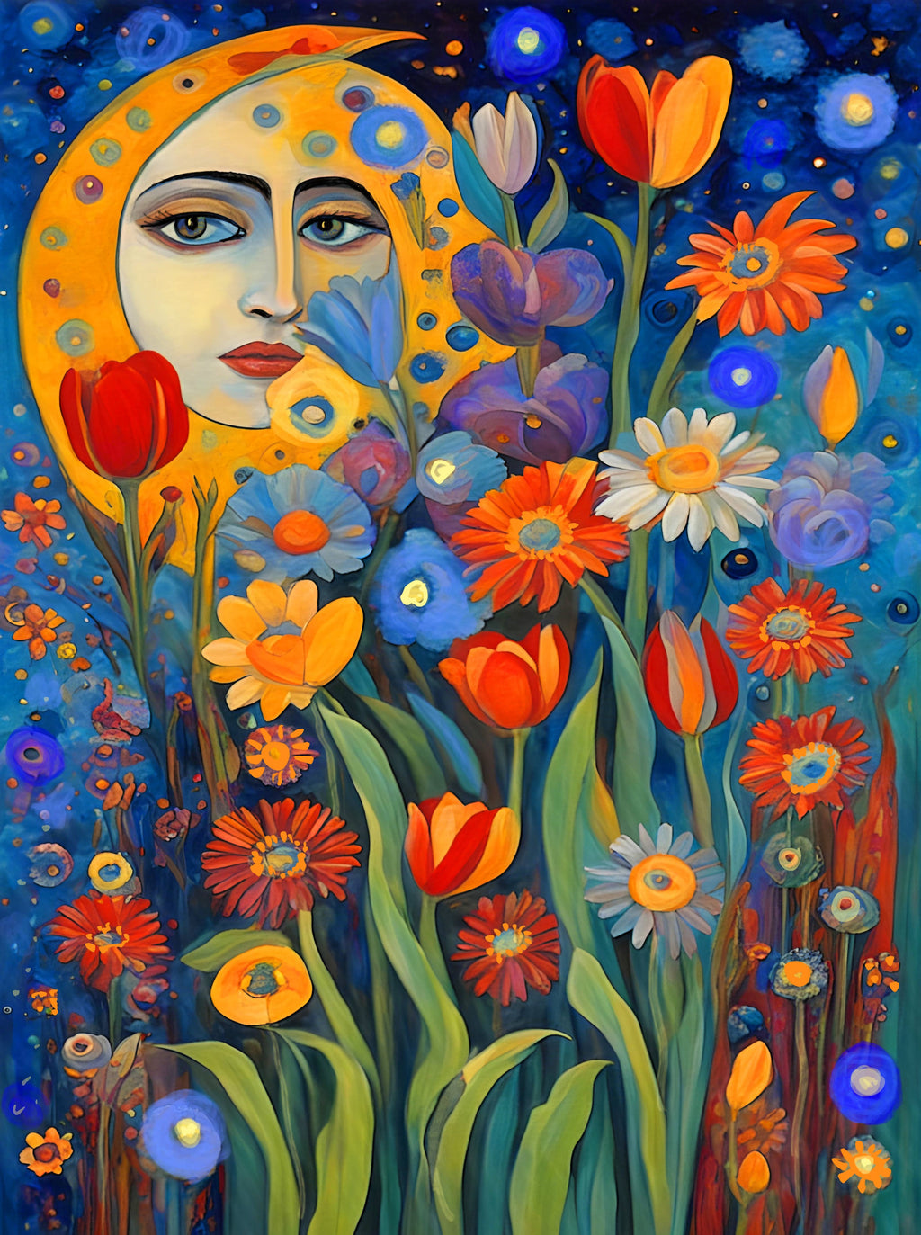 Moon Garden 1000 pc Velvet-Touch