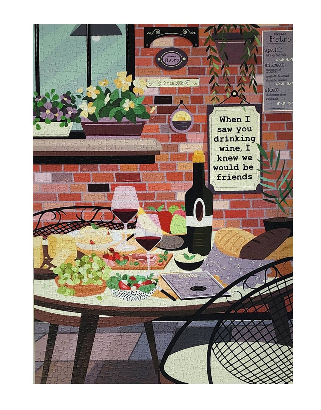 When I Saw You Drinking, I Knew 1000 pc