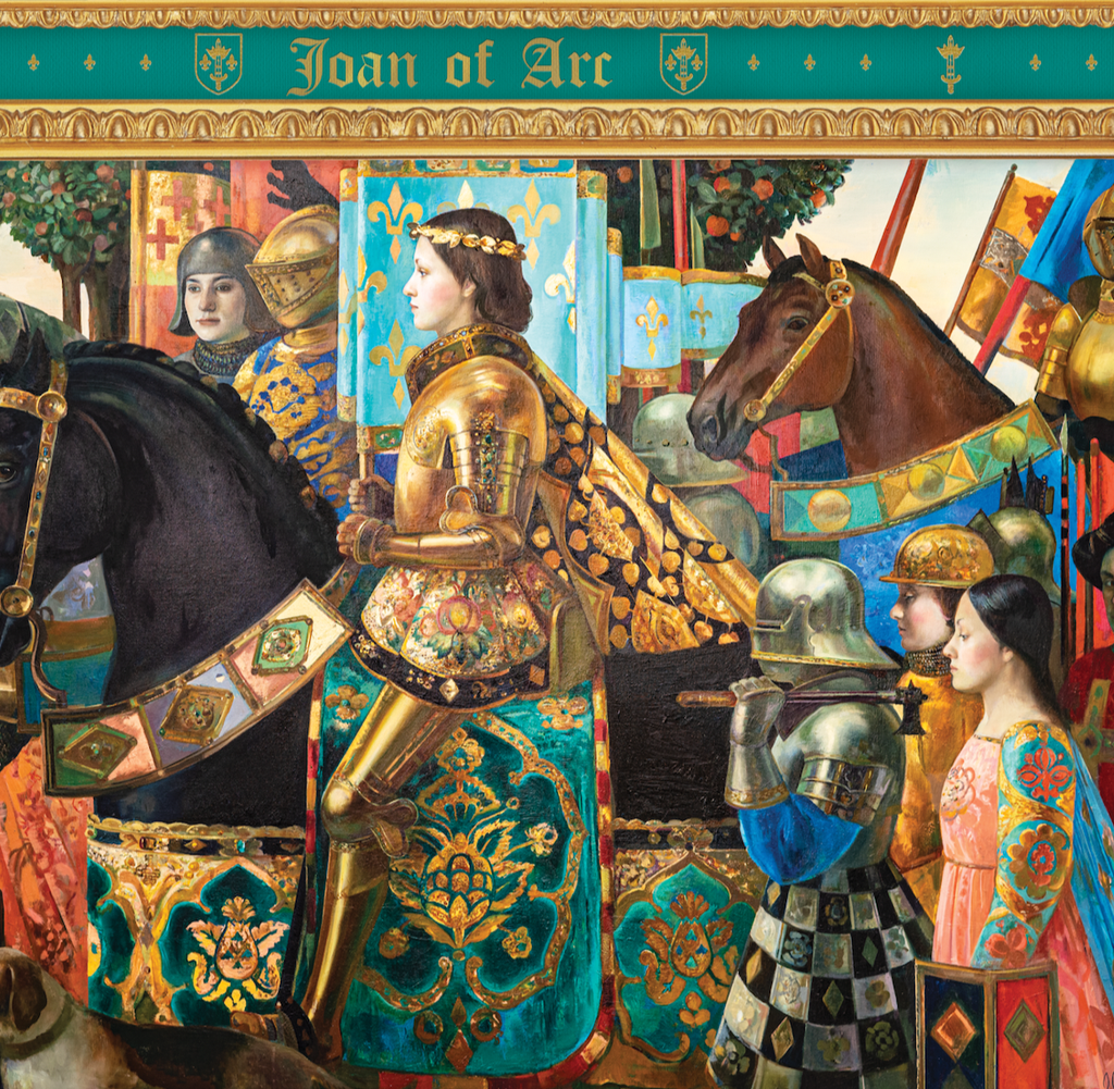 Joan of Arc 1000 pc Velvet-Touch
