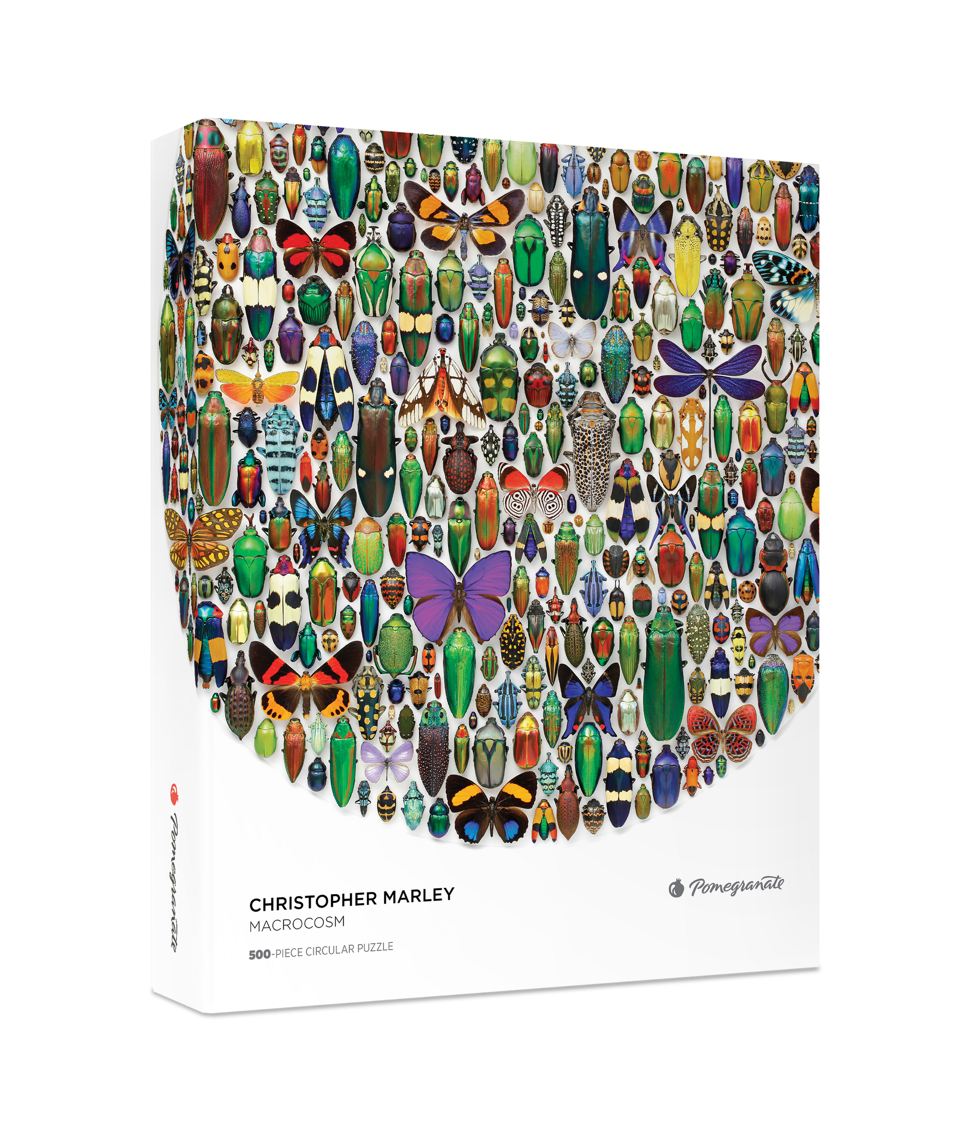 Christopher Marley: Macrocosm 500-Piece Circular Jigsaw Puzzle