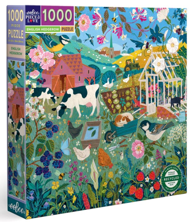English Hedgerow 1000 pc