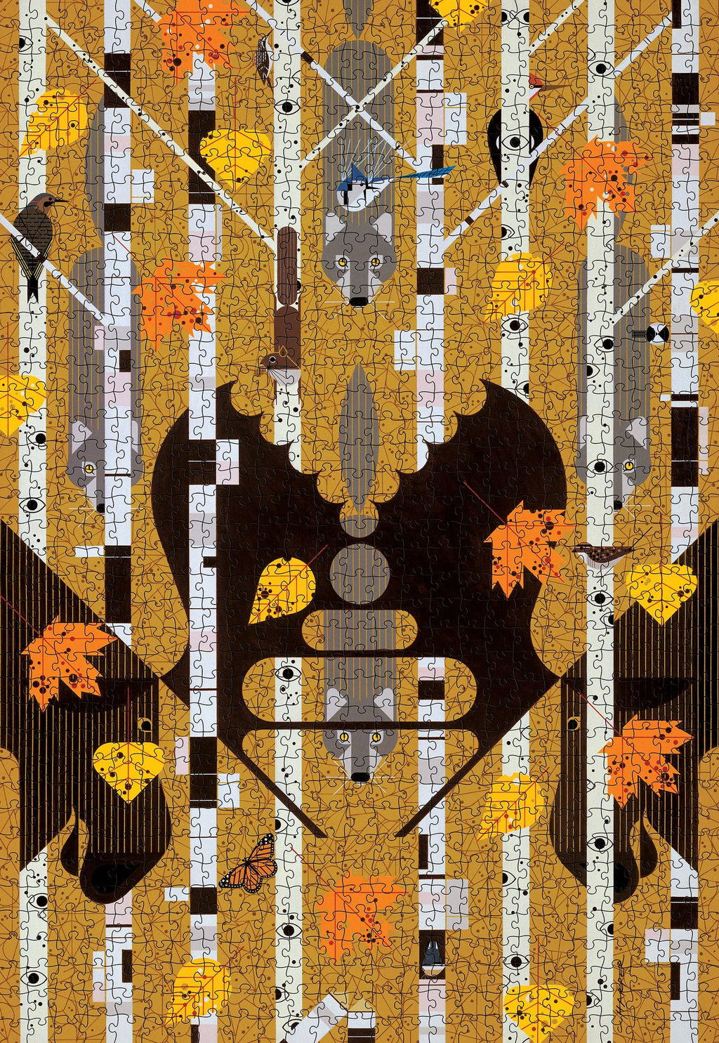 Charley Harper: Isle Royale 1000-Piece Jigsaw Puzzle