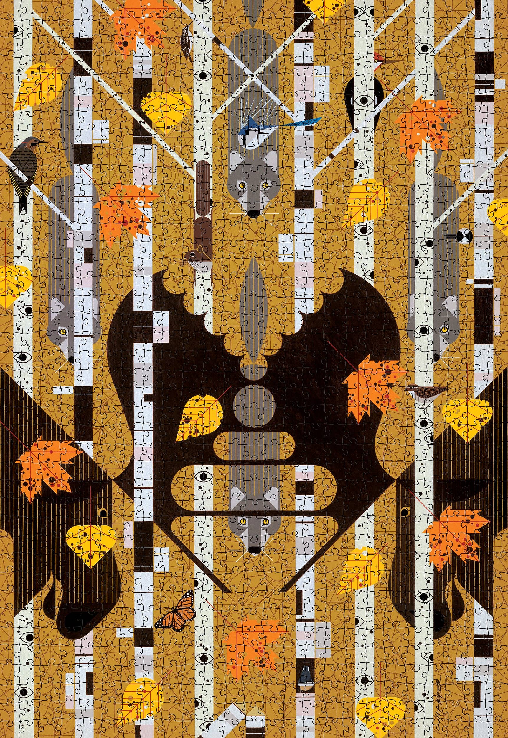 Charley Harper: Isle Royale 1000-Piece Jigsaw Puzzle