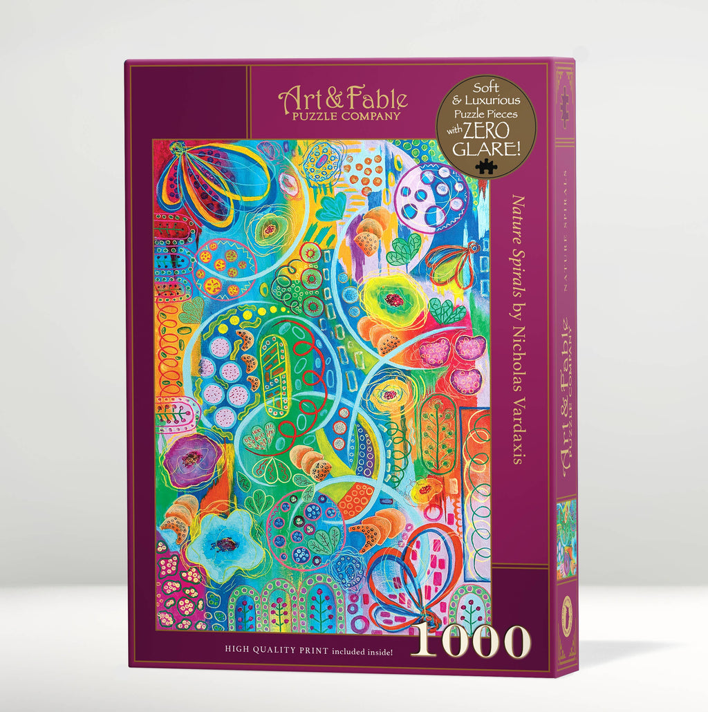 Nature Spirals 1000 pc Velvet-Touch
