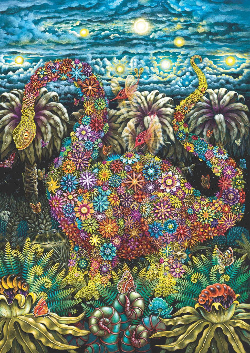 MegaFlora 1000 pc Velvet-Touch