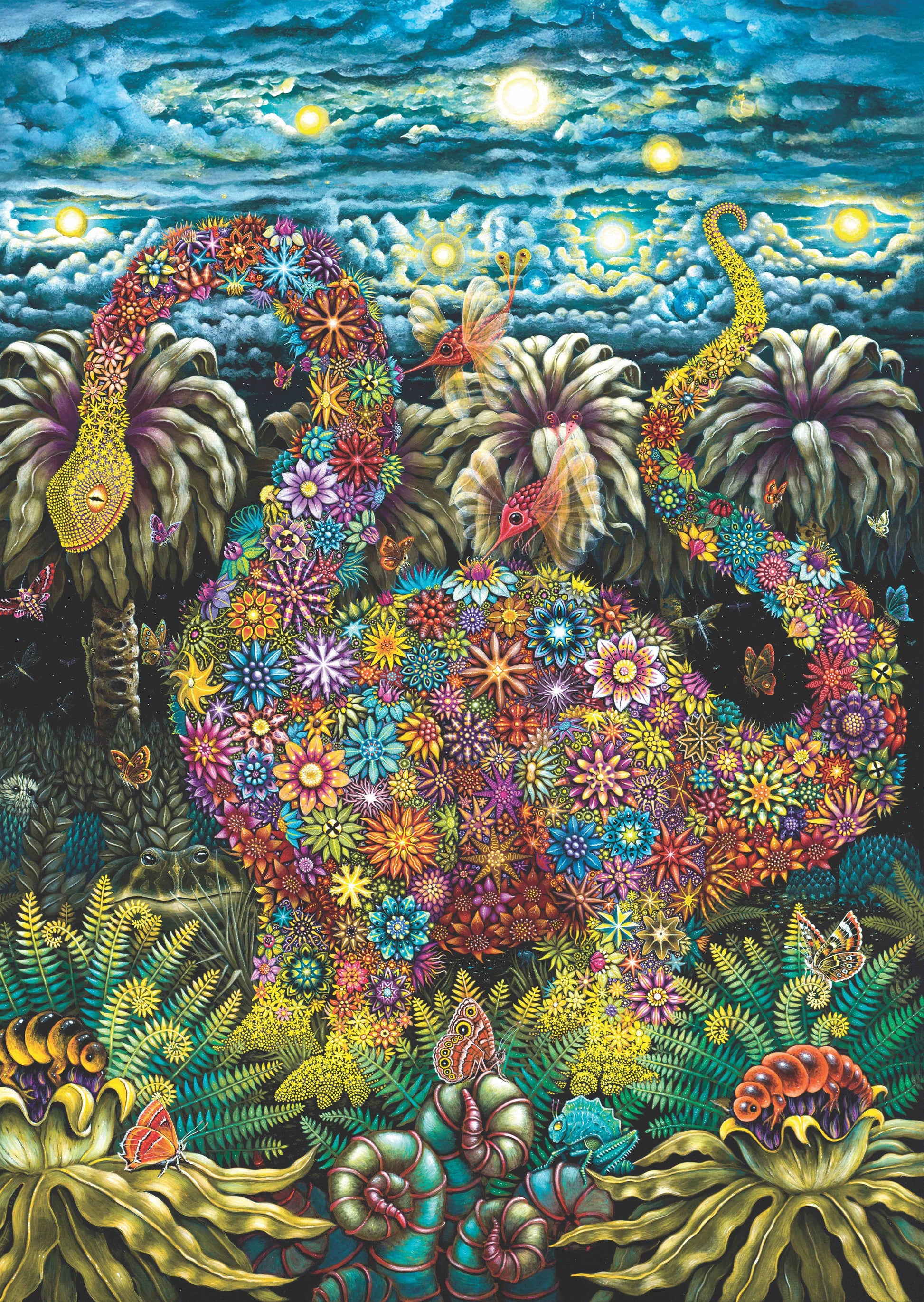 MegaFlora 1000 pc Velvet-Touch