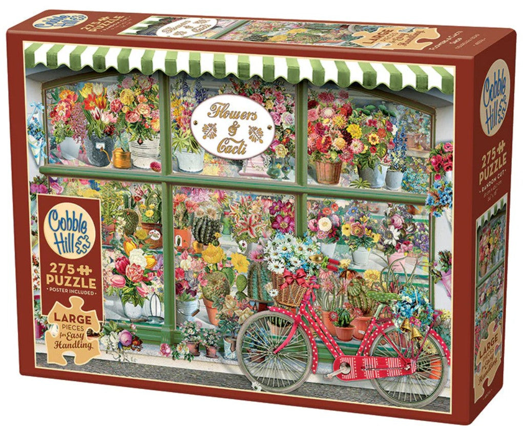 Flowers & Cacti Shop 275 Pc