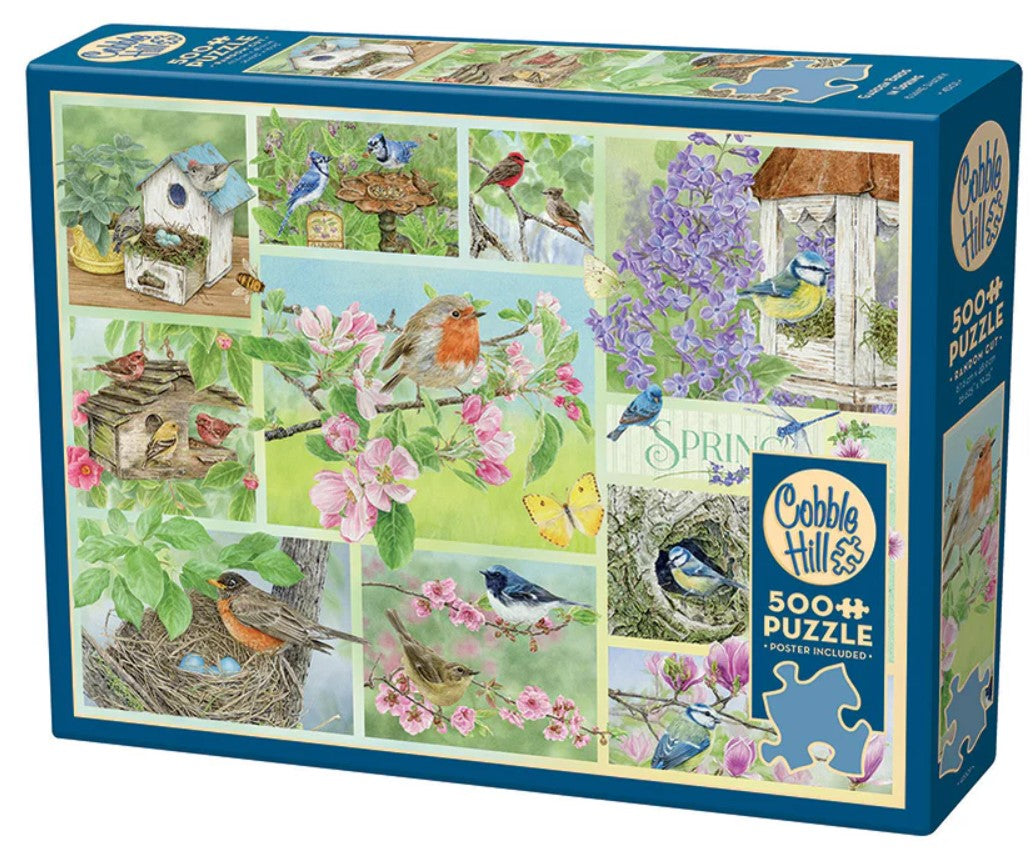 Garden Birds In Spring 500 Pc