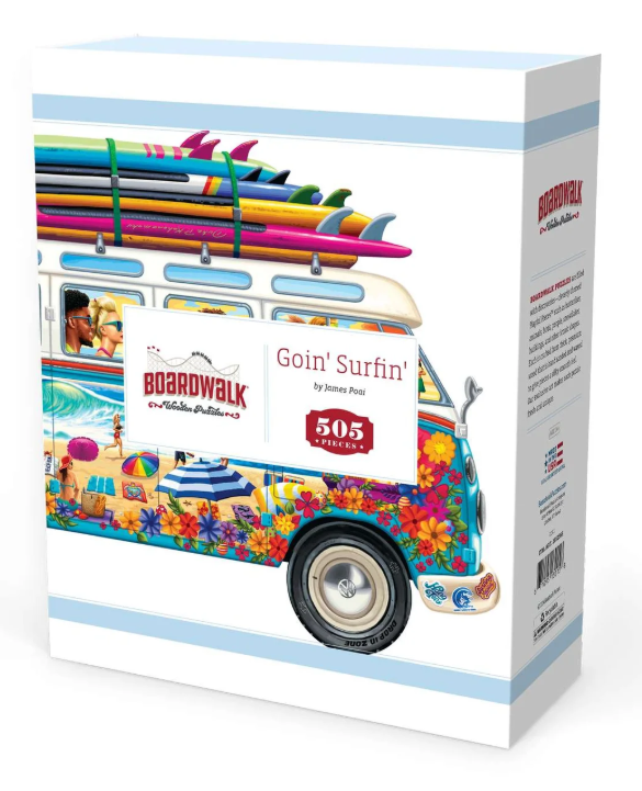 Going Surfin' 505pc Wooden Puzzle