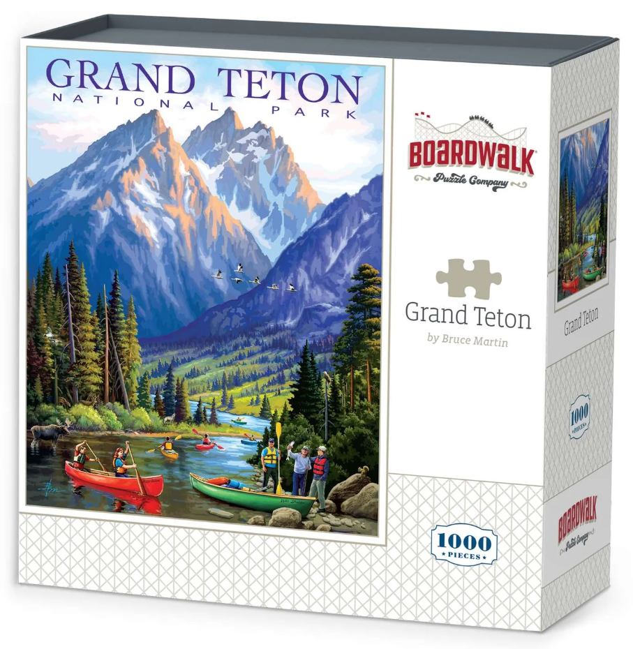 Grand Teton, National Parks Collection, pc 1000