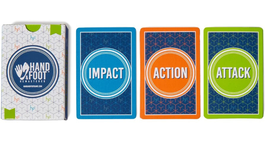 Hand And Foot Action Pack Add On Cards 14+