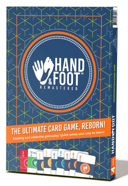 Hand And Foot Remastered 4 Player Card Game 14+ 2-4 player