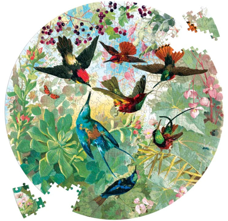 Hummingbirds 500 Pc Round