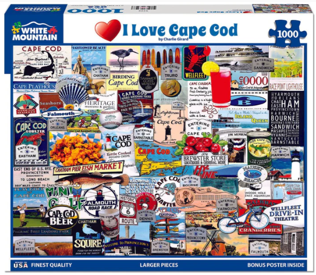 I Love Cape Cod 1000 pc