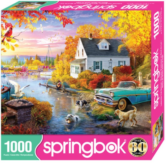 Lakeside Fall Retreat 1000 Pc