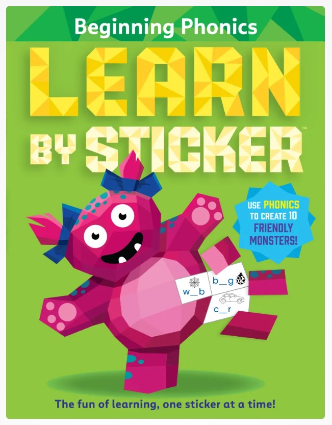 Learn By Sticker Phonics 5+