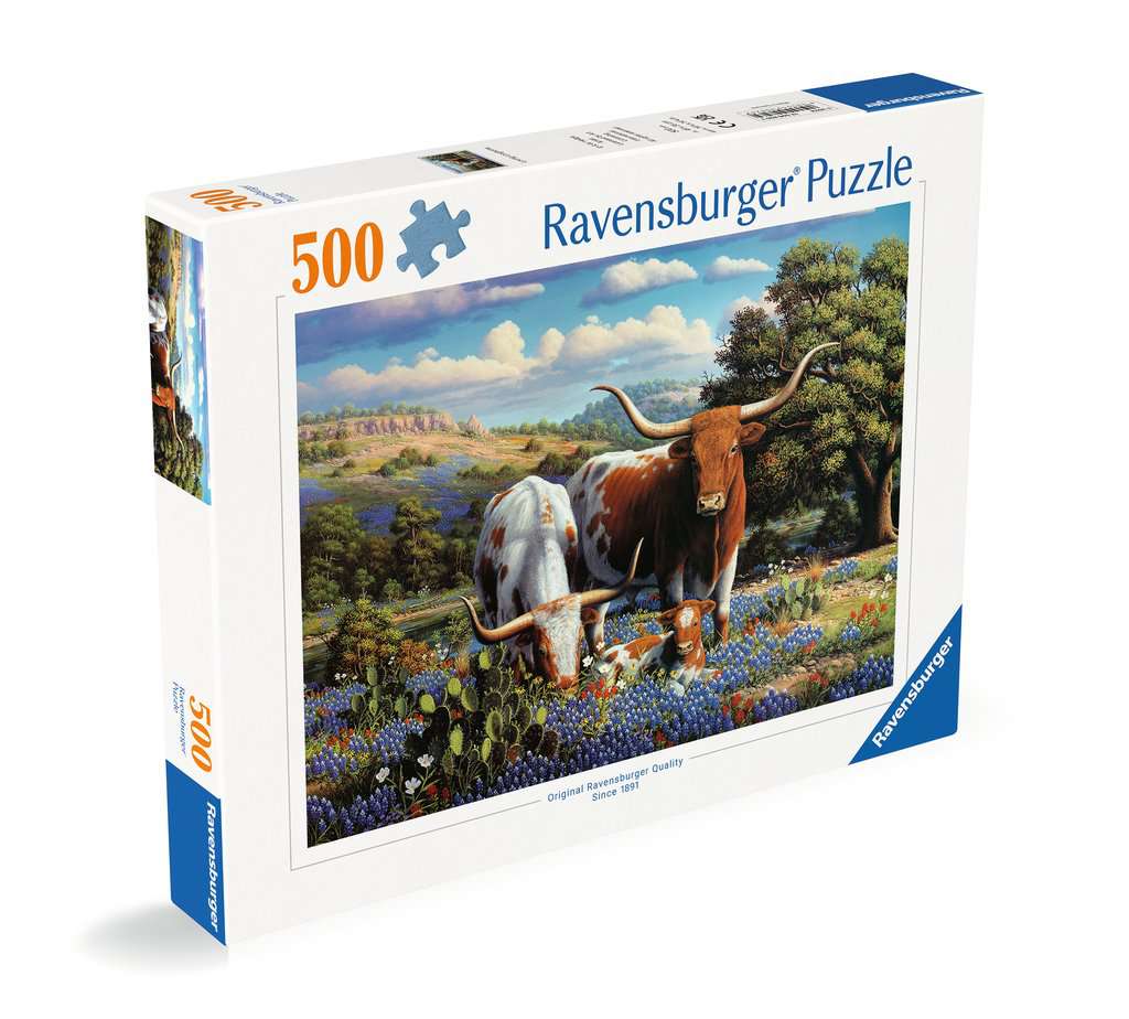 Loving Longhorns 500 Pc