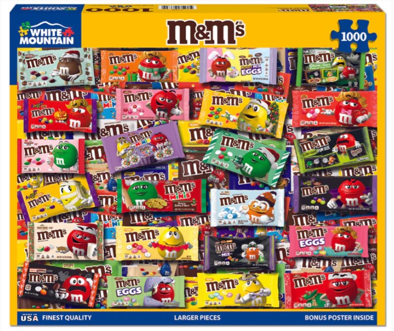 M&M's 1000 Pc