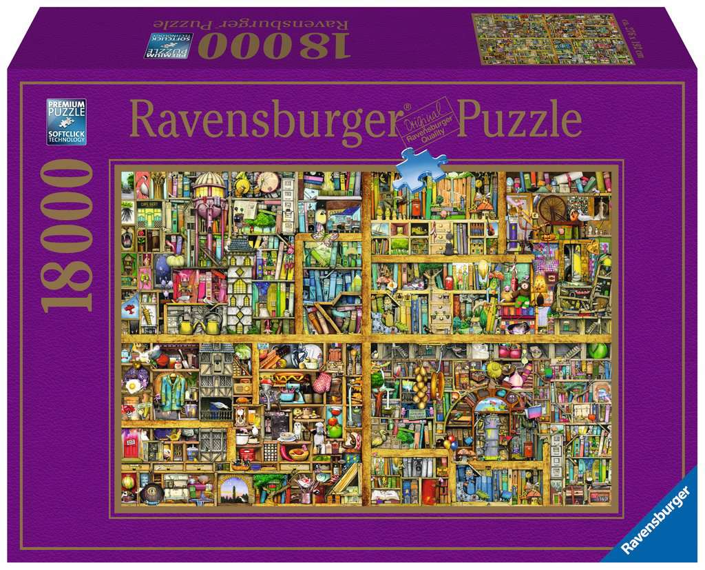 Magical Bookcase 18,000 Pc