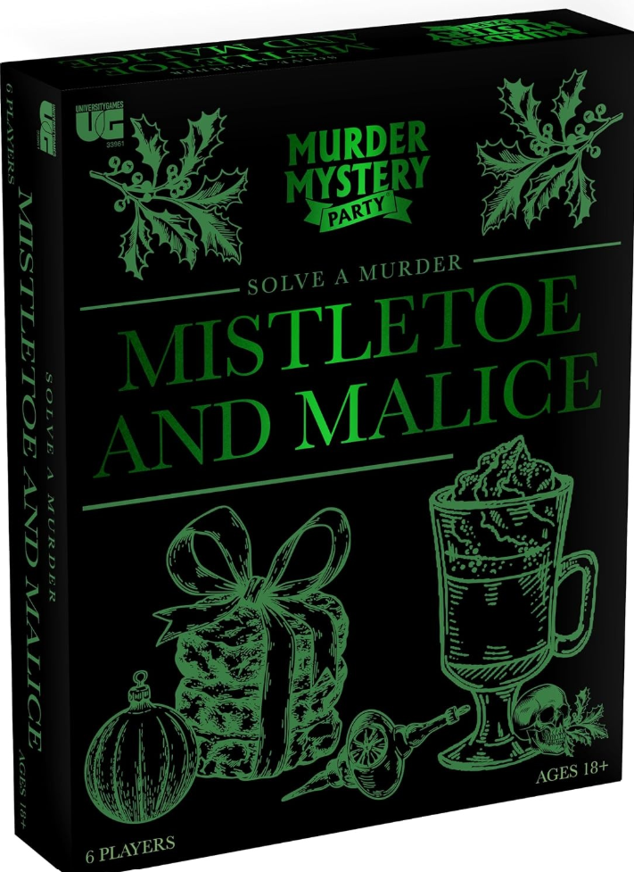 Mistletoe and Malice Murder Mystery Party Event 18+