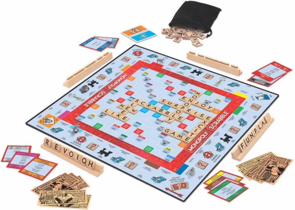 Monopoly Scrabble 8+