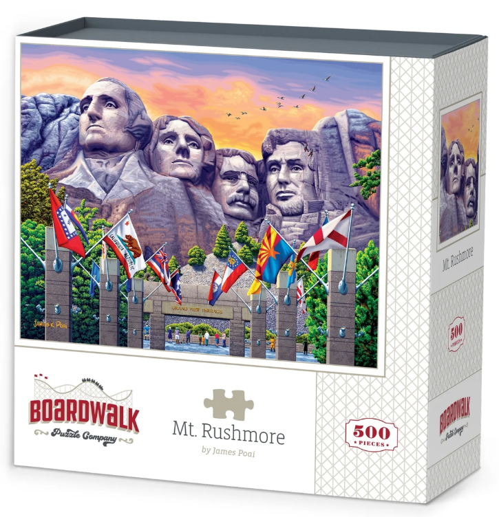 Mt. Rushmore, National Parks Collection, 500 pc