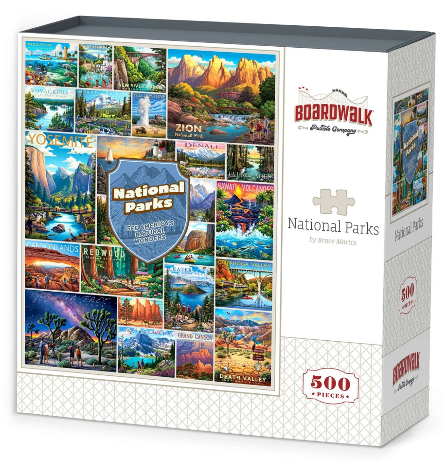 National Parks, See America's Natural Wonders, National Parks Collection, 500 pc