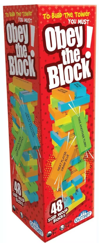 Obey The Block 8+ 2+ Players