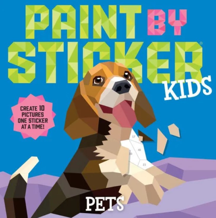 Paint By Sticker Pets 6+