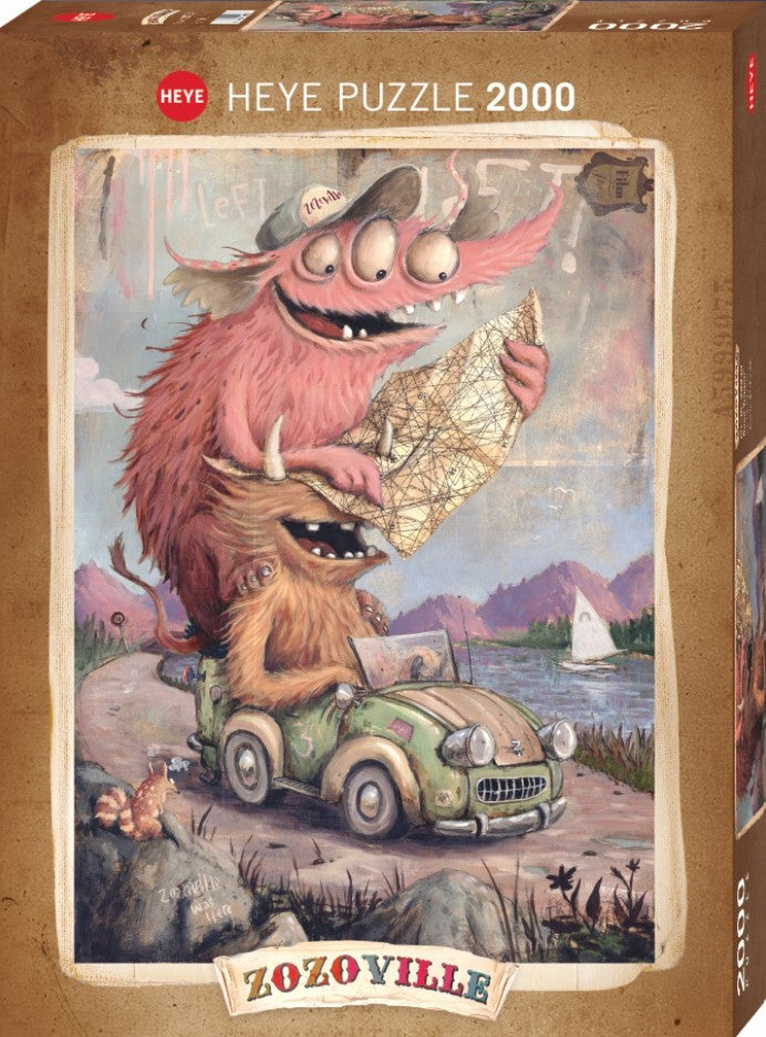 Zozoville Road Trippin' 1000 Pc (Small Box)
