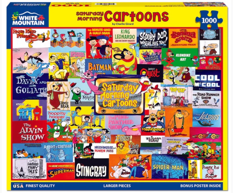 Saturday Morning Cartoons 1000 Pc