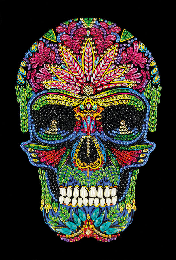 Skull Crystal Art Notebook Kit 8+