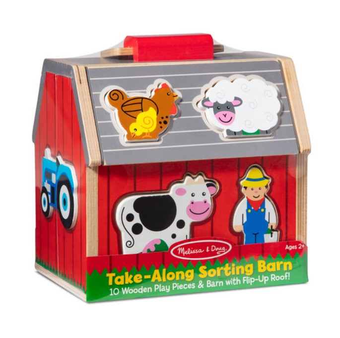 Take Along Sorting Barn 11 Pc 2+