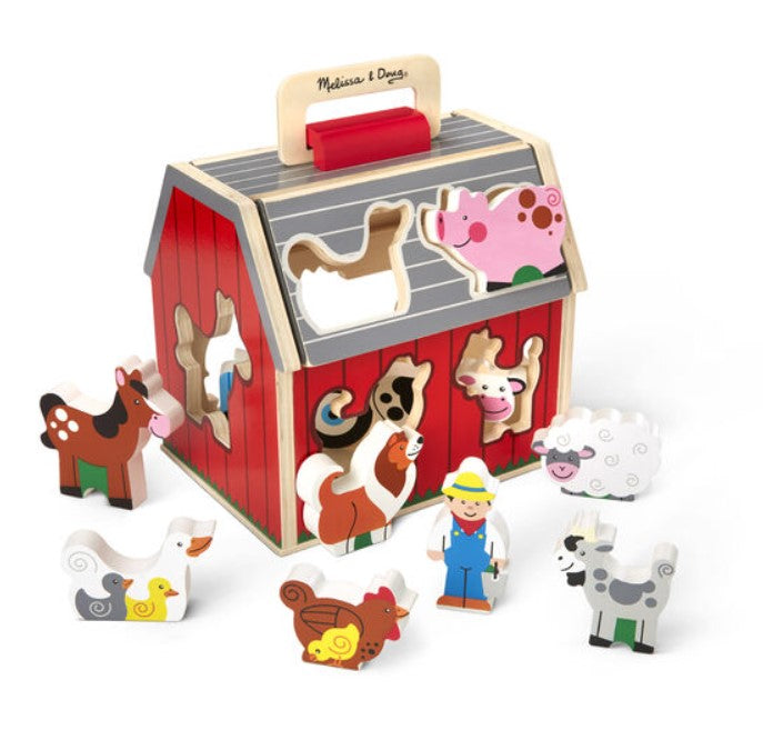 Take Along Sorting Barn 11 Pc 2+